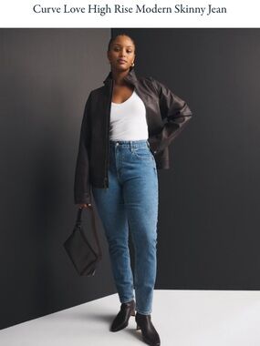 NWT Curve high waisted A&F jeans